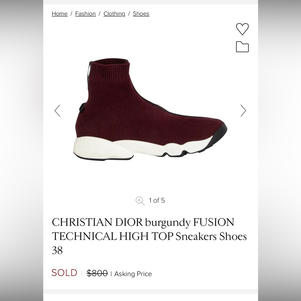 Christian Dior sneakers
